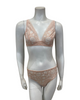 Simone Perele 1E1250 + 1E1726 Rose Ballet Festive Wire Free Bralette & Bikini Set Myselflingerie.com