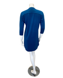 Fleurt 6004 Peacock Dolman 3/4 Sleeve Modal Nightshirt Myselflingerie.com