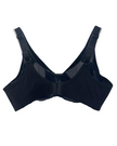 Abergele 4020 Black High Progress Comfort Underwire Bra Myselflingerie.com