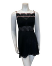 Montelle 9562 Black/Bloom Dolce Vita Bandeau Muse Chemise Set Myselflingerie.com
