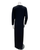 Lunderbeck N5125-25 Black Beaded Monogram Modal Versatile Nursing Nightgown Myselflingerie.com