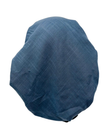 Lizi Headwear IBC-BX-2515 Denim Solid Adjustable Pre-Tied Bandanna with Velvet Grip Myselflingerie.com