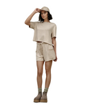 UGG 1167354 Oatmeal Heather Emaryld Pajamas Shorts Set Myselflingerie.com