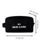 MSCPBK Black My Skin Care Organizing Pouch