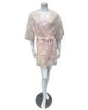 Rya Collection 195 + 873 Blush Cyprus Chemise & Robe Set Myselflingerie.com