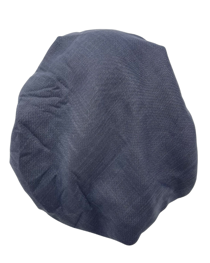 Lizi Headwear IBC-BX-2515 Navy Solid Adjustable Pre-Tied Bandanna with Velvet Grip Myselflingerie.com