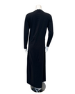 Nico Italy AN1802 Black Pepita Trim Cotton Nursing Nightgown Myselflingerie.com