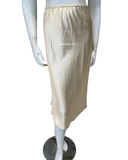 Gemsli Ivory Silky Taffeta Half Slip