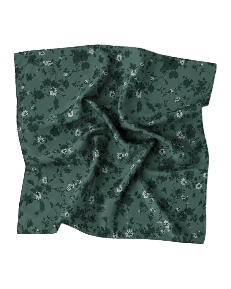 Scarf Bar Emerald Bloom Bandana Scarf