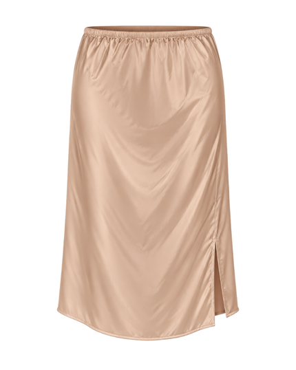 Nina Von C 20 Caramel A Line Half Slip with Slit