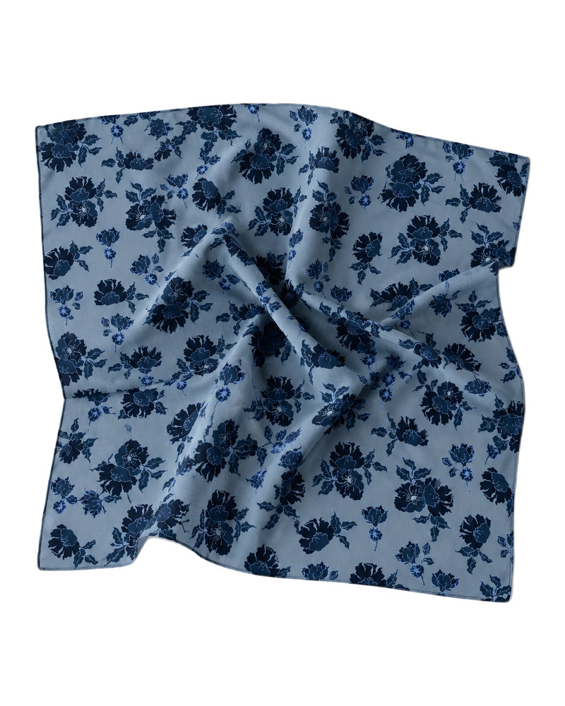 Scarf Bar Indigo Bloom Bandana Scarf