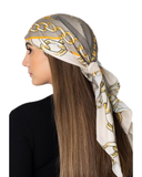 Chains Adjustable Pre-Tied Bandanna with Full Grip