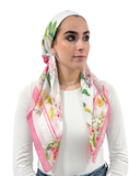 Valeri Floral Garden Pre-Tied Bandanna with Full Grip myselflingerie.com