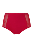 Chantelle 16B8 Scarlet/Peach Every Curve Hi Waist Brief myselflingerie.com