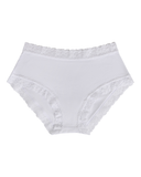 SL302 White Modal Lace Hipsters 3 Pack