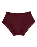 SL302 Cabernet Modal Lace Hipsters 3 Pack