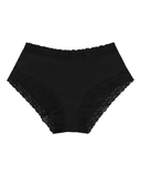 SL302 Black Modal Lace Hipsters 3 Pack