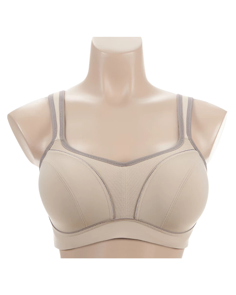 Fitfully Yours B9660 Fawn/Taupe Molded Underwire Sports Bra mysellingerie.com