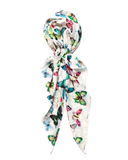 Rainbow Butterfly Print Pre-Tied Bandanna with Full Grip