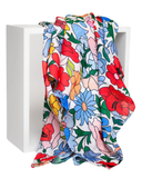 Nicsessories Liberty Floral Print Square Scarf with Full Grip