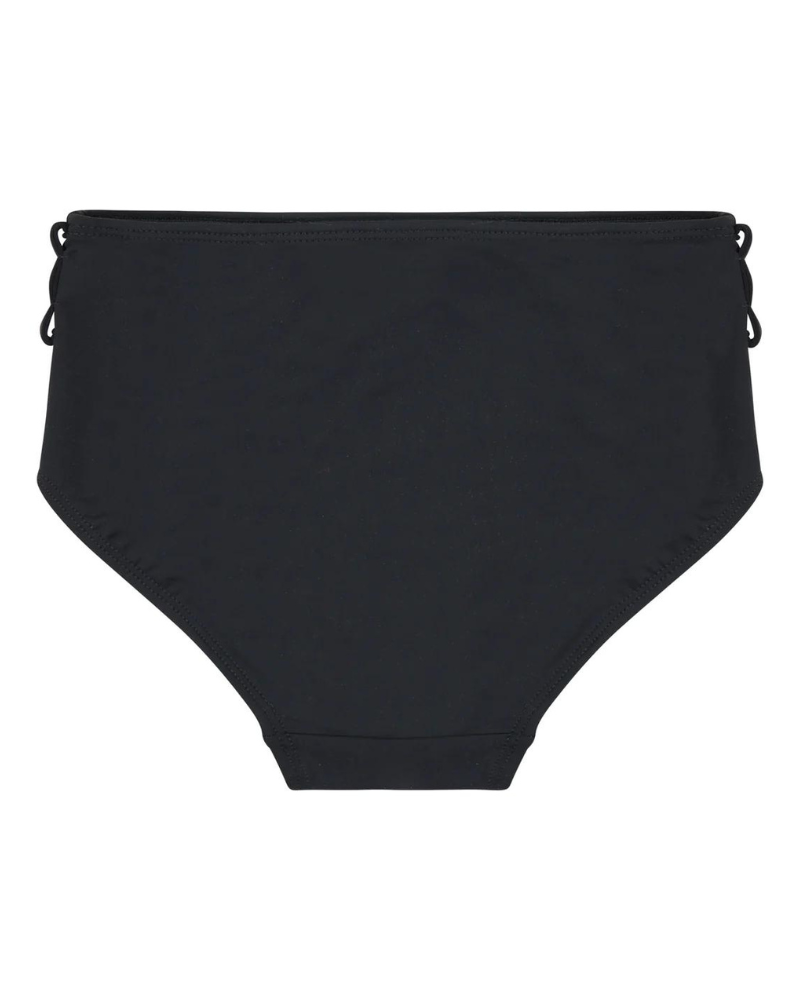 Flamingo 2ZBM Black Multi 2 Piece Girl's Bathing Suit with Shorts myselflingerie.com