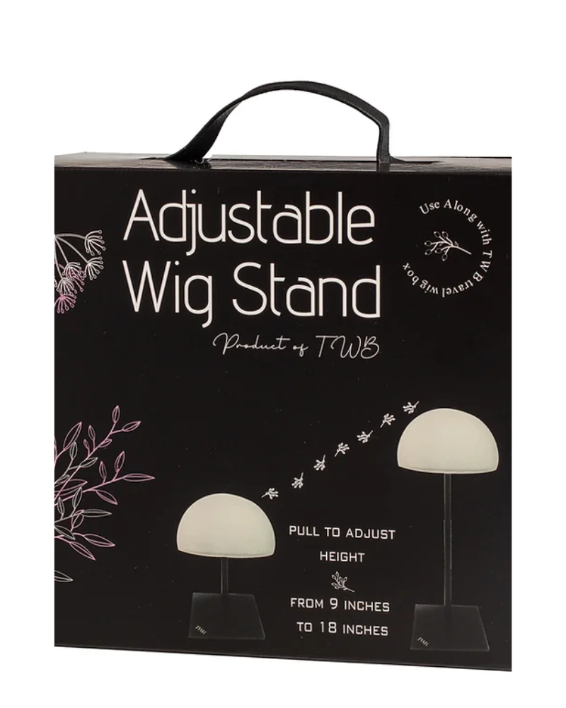 Travel-Friendly Adjustable Wig Stand - Must-Have –