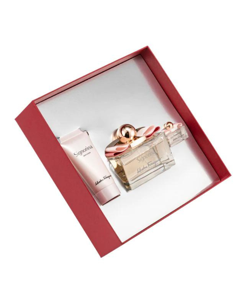 Salvatore Ferragamo Signorina 3.4 Eau de Parfum 1.7 Oz Body Lotion myselflingerie