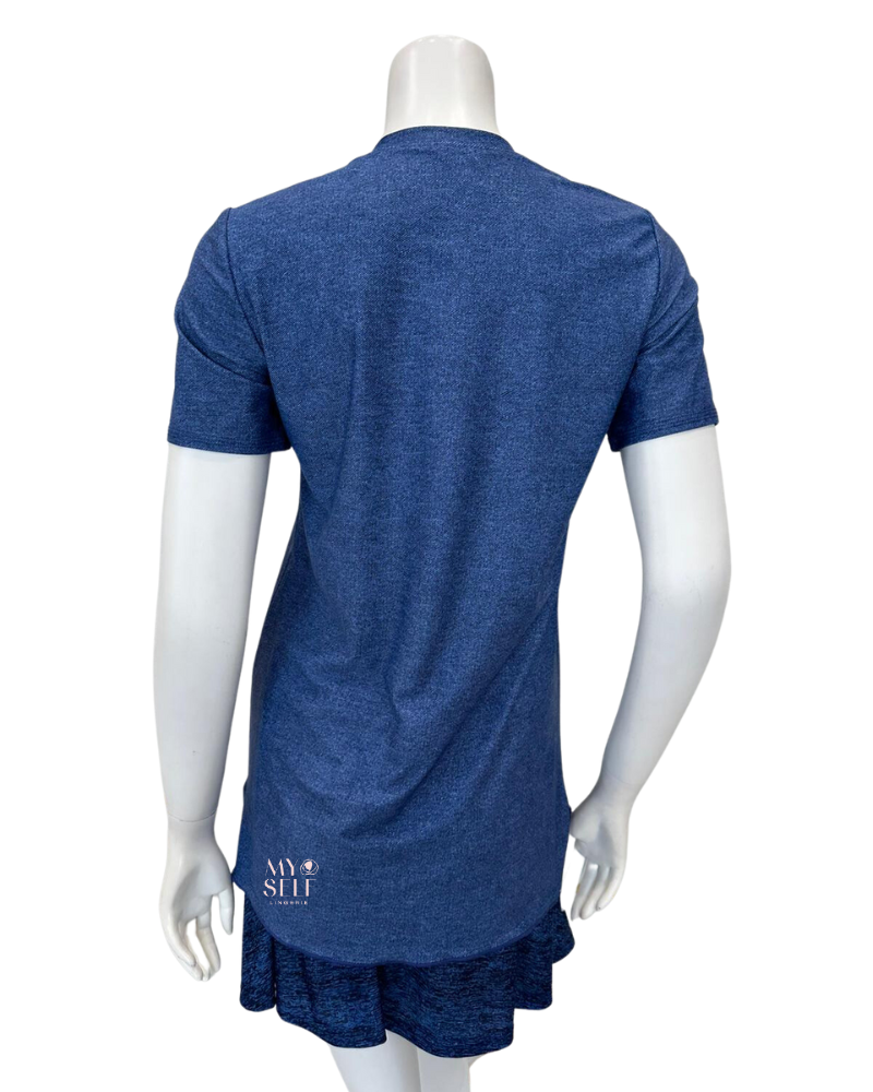 Undercover Waterwear SST-TUD Short Sleeve Denim Tunic Swim Top myselflingerie.com