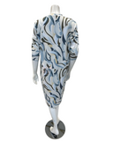 Undercover Waterwear S23-LD-BA Abstract Flow Swim Dress myselflingerie.com