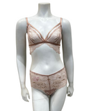 Cosabella PARAD1302 + 0771 Mandorla Paradiso Petite Bralette Set myselflingerie.com