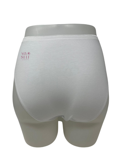 Cotton Touch 131 White Cotton Hipsters 3 Pack myselflingerie.com