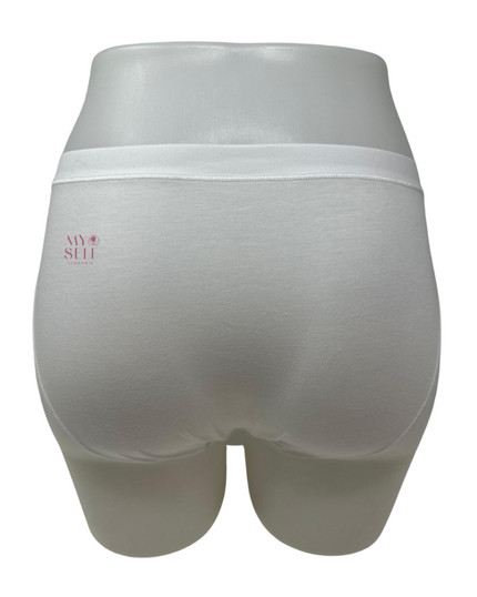 Wacoal 870362 White Understated Cotton Bikini myselflingerie.com