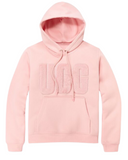 UGG 1121385 Lotus Blossom Rey Fuzzy Logo Hoodie myselflingerie.com