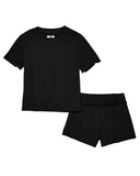 UGG Black Aniyah Pajamas Shorts Set