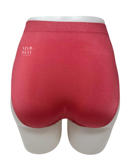 Wacoal 834175 Garnet Rose B-Smooth Seamless Hi Cut Brief myselflingerie.com