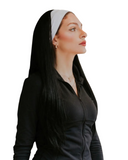 Tie Ur Knot White Dri Fit Ribbed Non Slip Headband myselflingerie.com