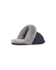 UGG 1106872 Scuffette II Eve Blue / Lighthouse Suede Slipper with Fur Trim myselflingerie.com