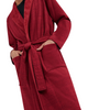 UGG 1096932 Dark Cherry Heather Robinson Men's Wrap Robe myselflingerie.com