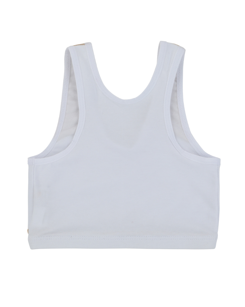 Buttermint 530 Beginner's Cotton Crop Top Bra myselflingerie.com