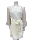 Rya Collection 786 + 787 Ivory Beloved Chiffon Chemise & Wrap Robe Set myselflingerie.com