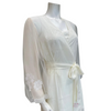 Rya Collection 786 + 787 Ivory Beloved Chiffon Chemise & Wrap Robe Set myselflingerie.com