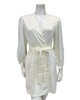 Rya Collection 754 Ivory Marilyn Charmeuse Wrap Robe  myselflingerie.com