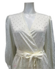 Rya Collection 754 Ivory Marilyn Charmeuse Wrap Robe  myselflingerie.com