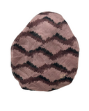 Lizi Headwear ARIMA Mauve Ripple Print Pre-Tied Bandanna with Velvet Grip myselflingerie.com