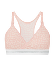 Bravado 1014VBA Pink Leopard Original Cotton Wire Free Nursing Bra (Cups B-D) myselflingerie.com