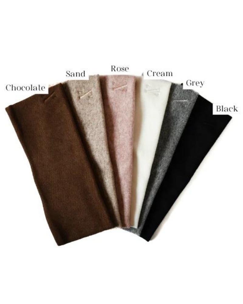 Nicsessories FKSTH Flat Knit Headband FW24 / Standard Width myselflingerie.com