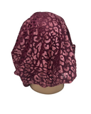 Ahead P2261-24 Mauve Leopard Velour Pre-Tied Bandanna myselflingerie.com