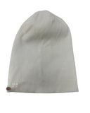 BSRWH Solid White Ribbed Beanie