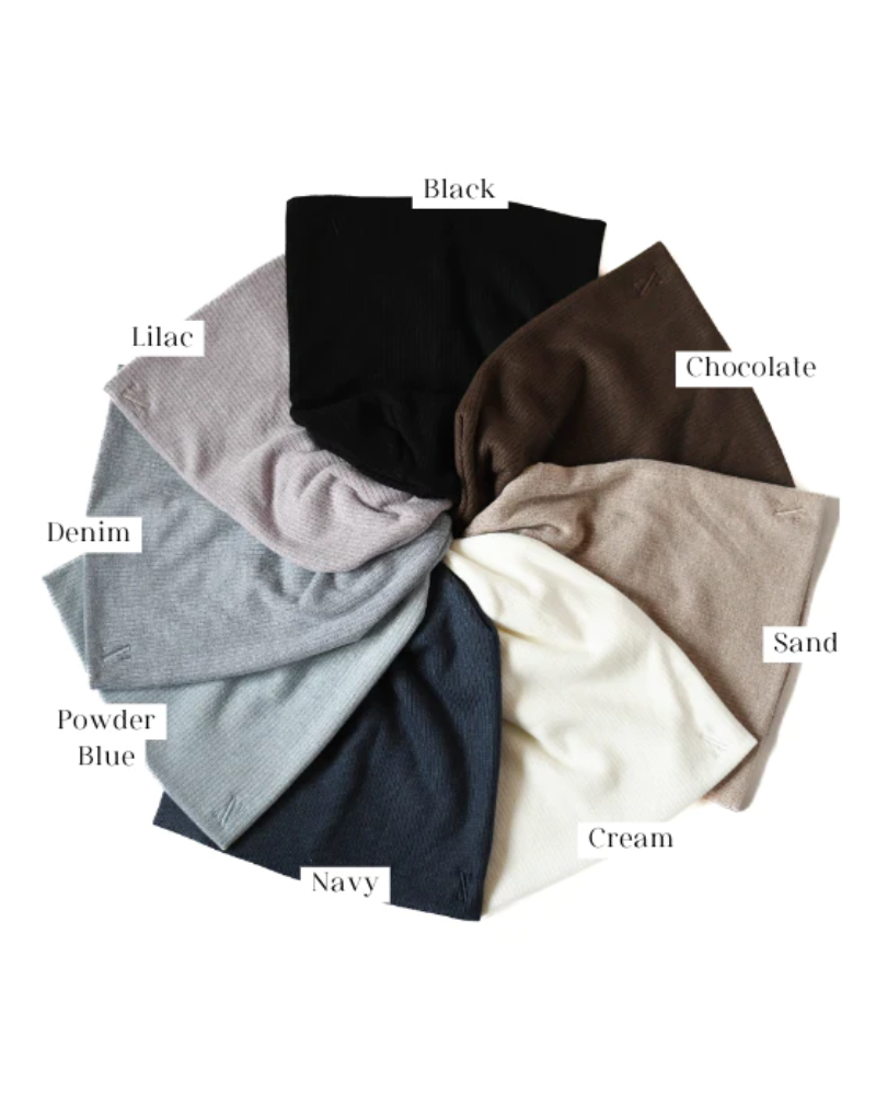 CRB Cashmere Ribbed Beanie FW24