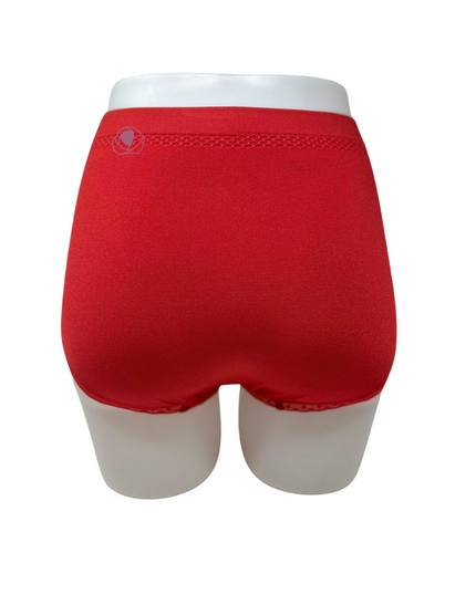 Wacoal 875374 Barbados Cherry B-Smooth Seamless Full Brief with Lace myselflingerie.com